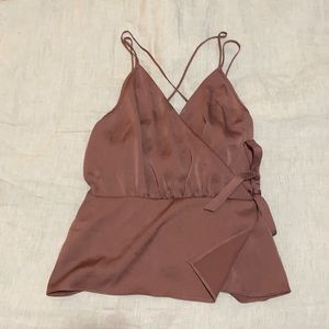 Pink express top. Size small.